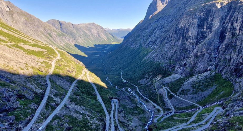 Trollstigen in Noorwegen